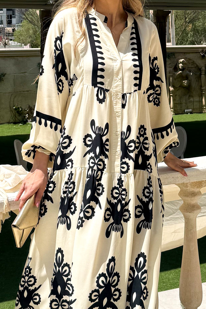 MPL Woman Patterned Dress 2423 - Markham