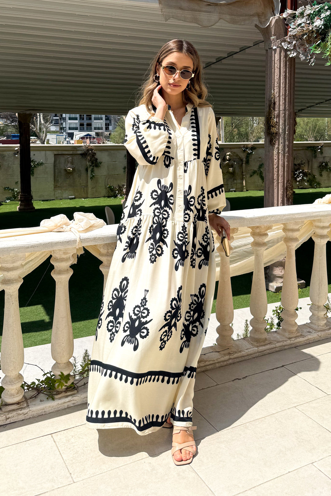 MPL Woman Patterned Dress 2423 - Markham