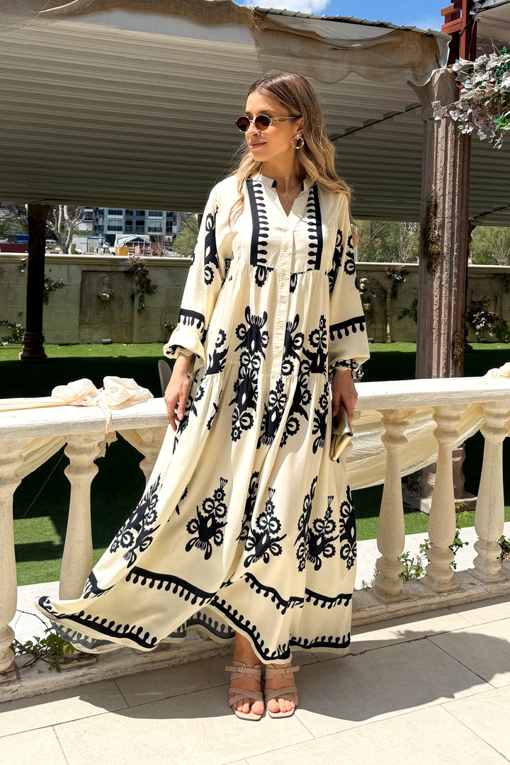 MPL Woman Patterned Dress 2423 - Markham