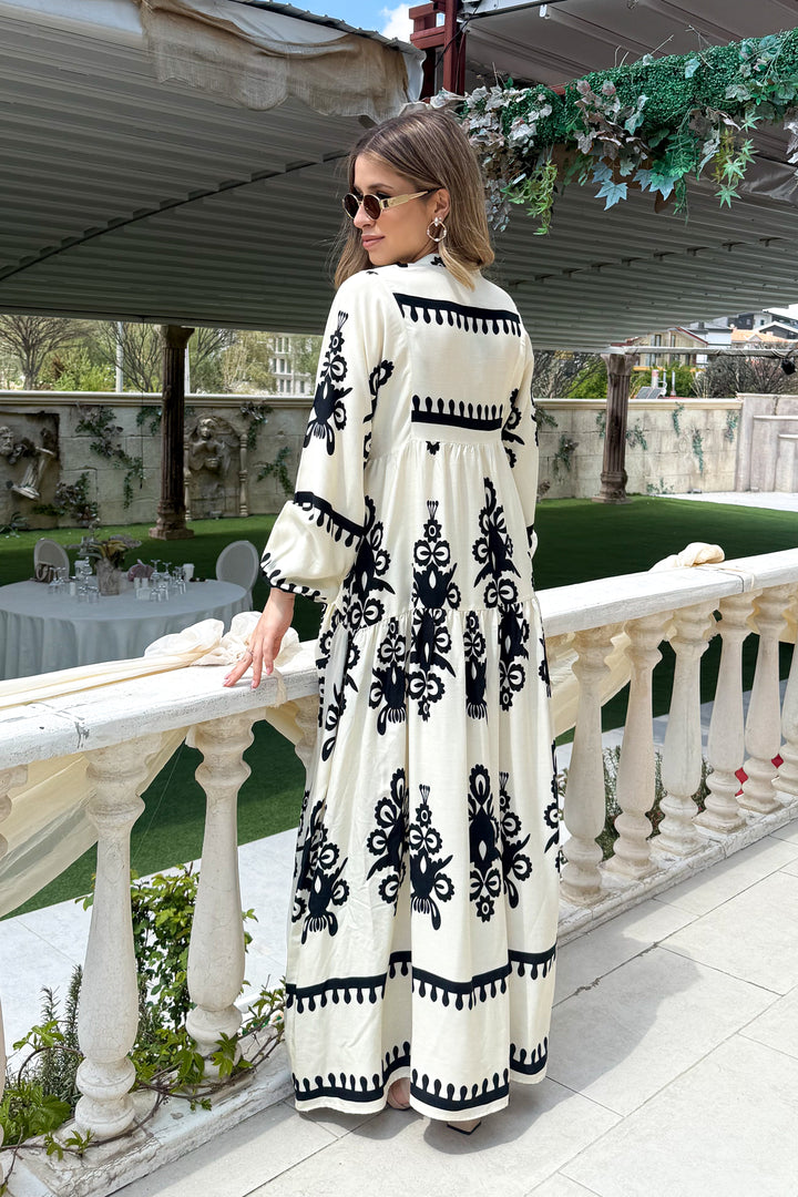 MPL Woman Patterned Dress 2423 - Markham