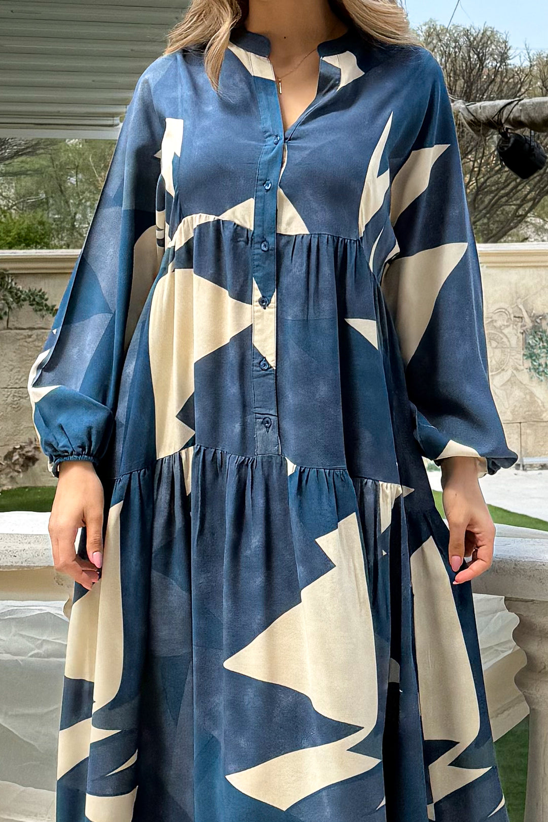 MPL Woman Patterned Dress 2423 - Bârlad