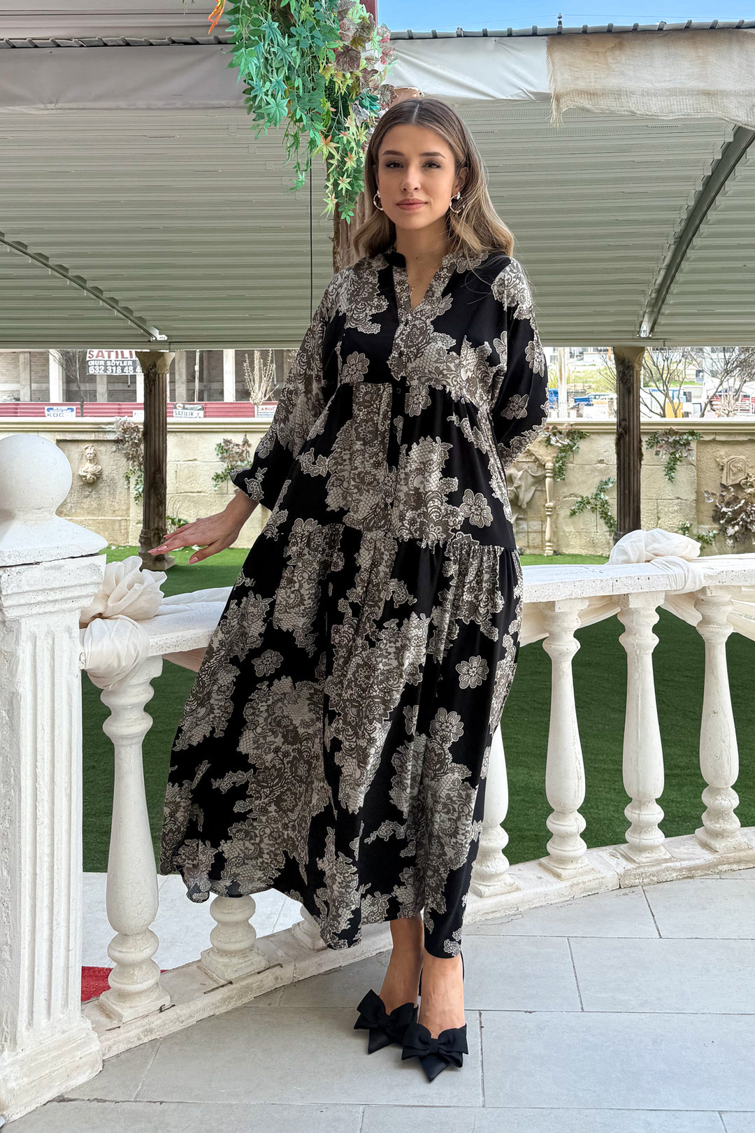 MPL Woman Patterned Dress 2423 - Görlitz