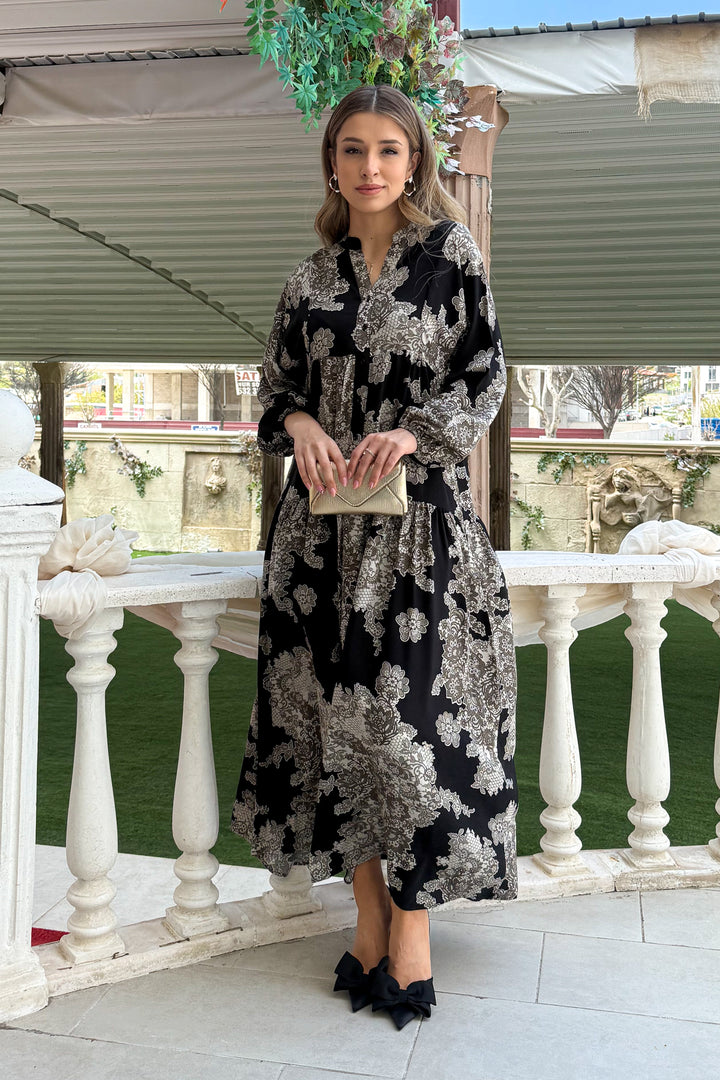 MPL Woman Patterned Dress 2423 - Görlitz