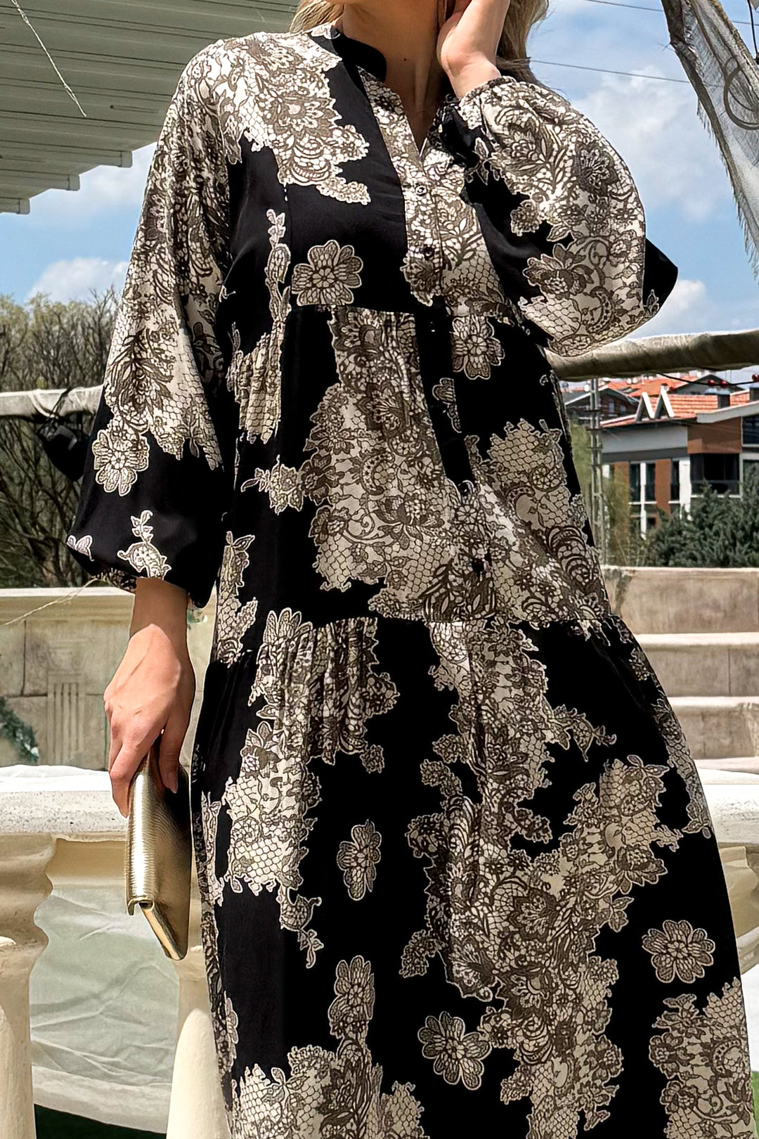 MPL Woman Patterned Dress 2423 - Görlitz