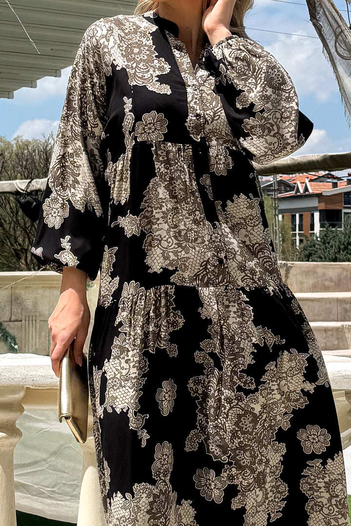 MPL Woman Patterned Dress 2423 - Görlitz
