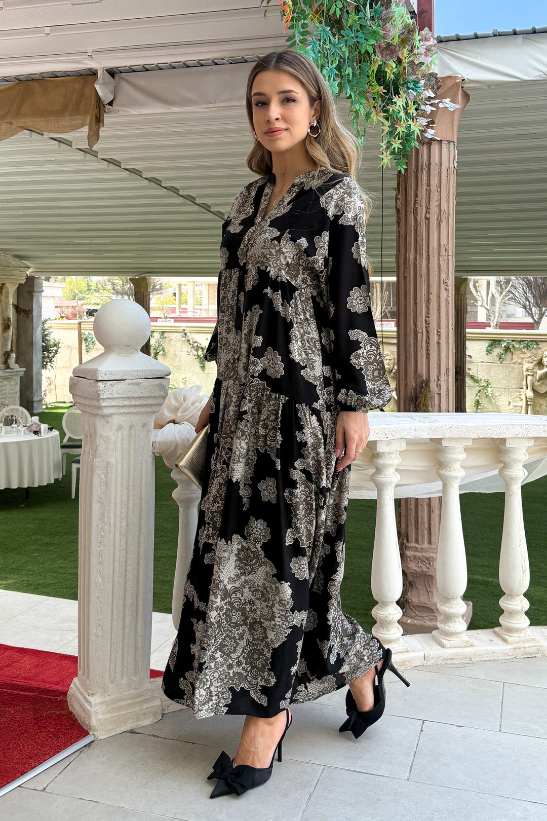 MPL Woman Patterned Dress 2423 - Görlitz