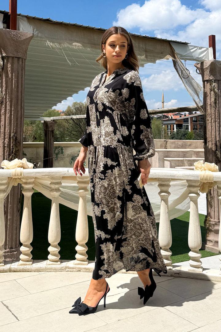 MPL Woman Patterned Dress 2423 - Görlitz