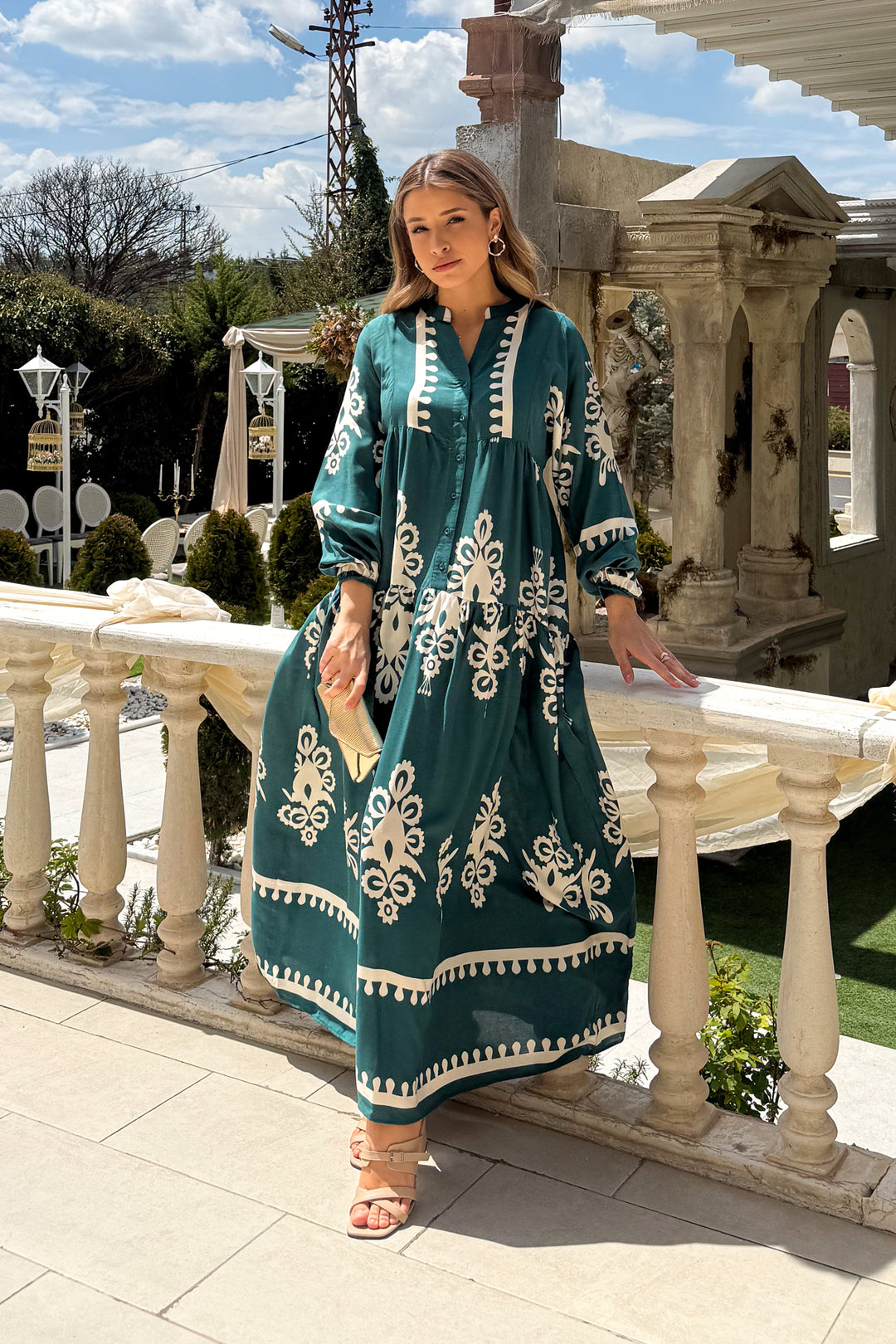 MPL Woman Patterned Dress 2423 - Littleton