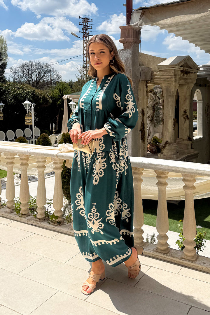 MPL Woman Patterned Dress 2423 - Littleton
