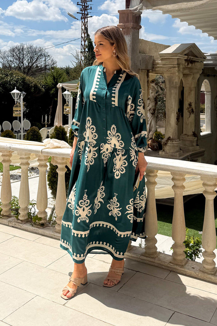 MPL Woman Patterned Dress 2423 - Littleton