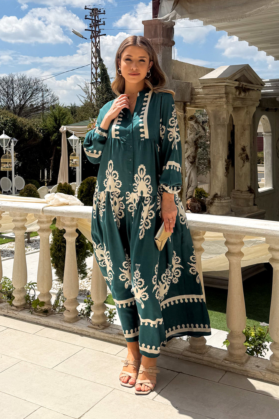 MPL Woman Patterned Dress 2423 - Littleton