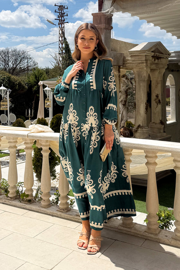 MPL Woman Patterned Dress 2423 - Littleton