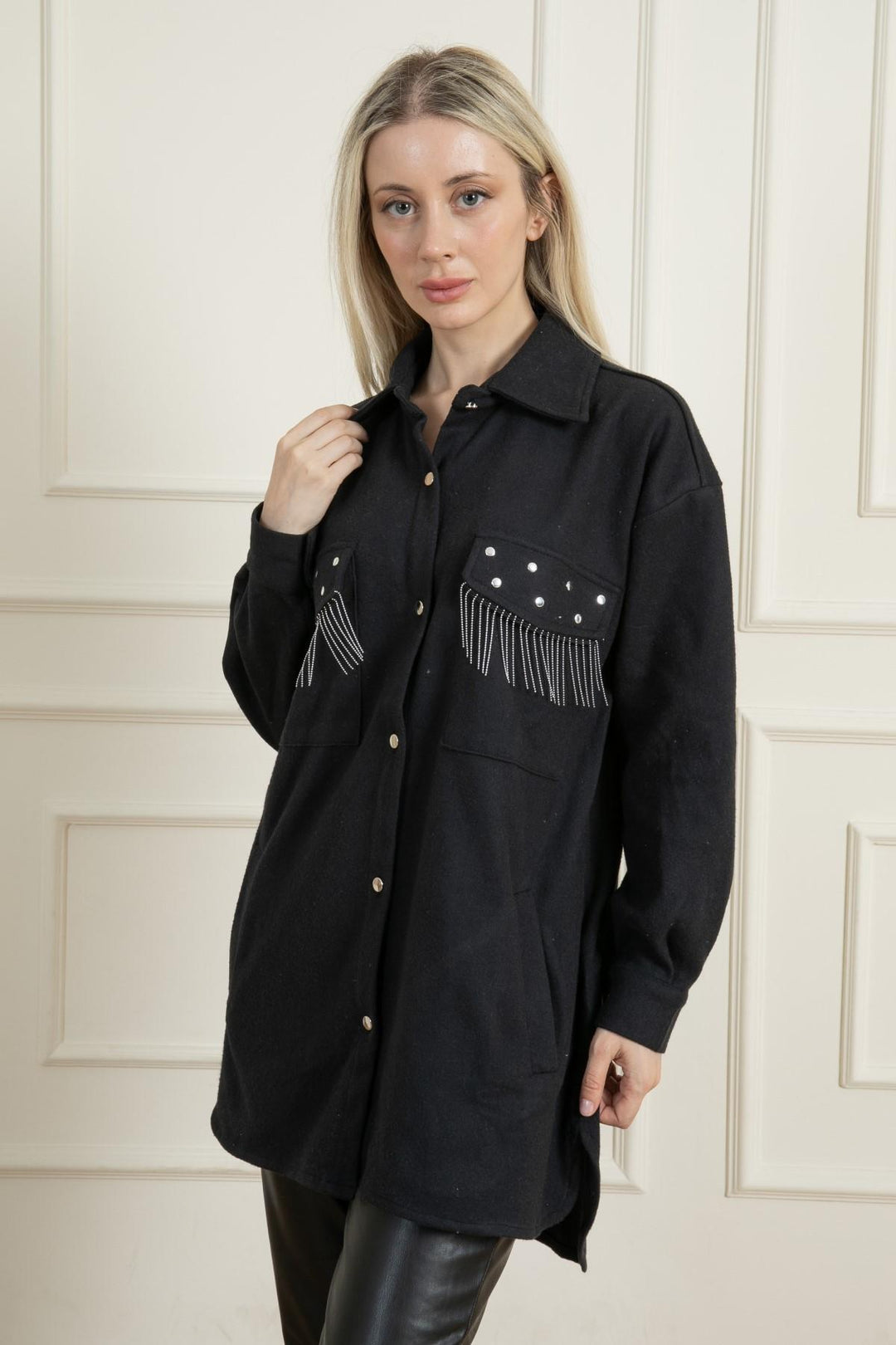 MPL Woman Long Coat Shirt 71394 - Spanish Fork