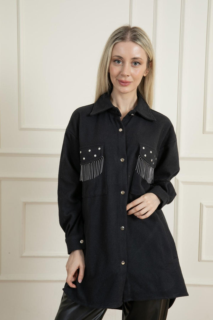 MPL Woman Long Coat Shirt 71394 - Spanish Fork