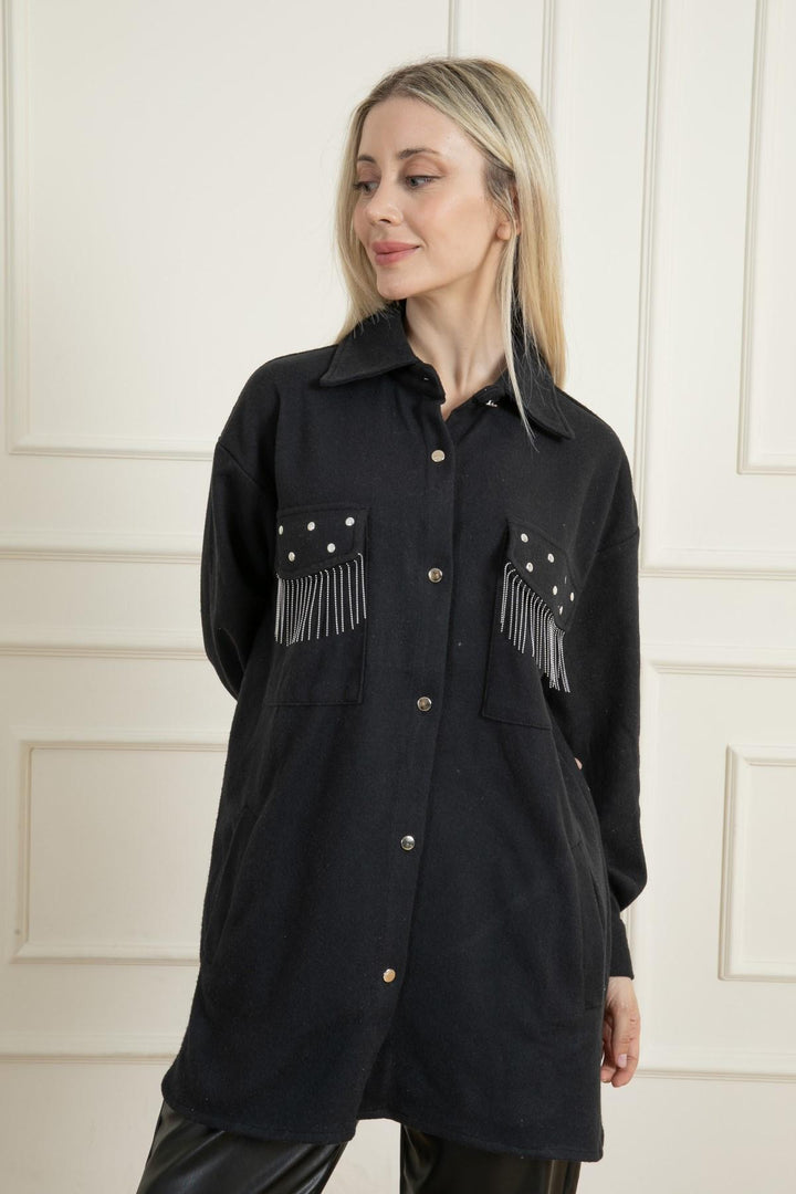 MPL Woman Long Coat Shirt 71394 - Spanish Fork