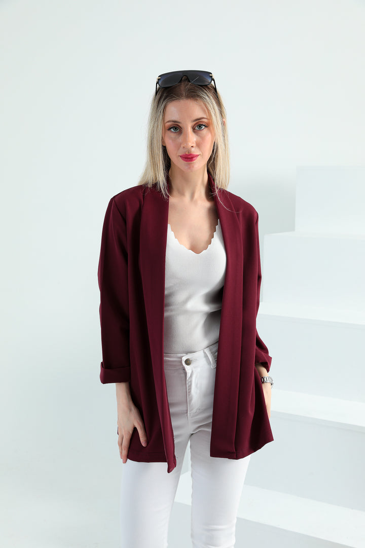 MPL Women's Shawl Collar Double Breasted Jacket - Warren