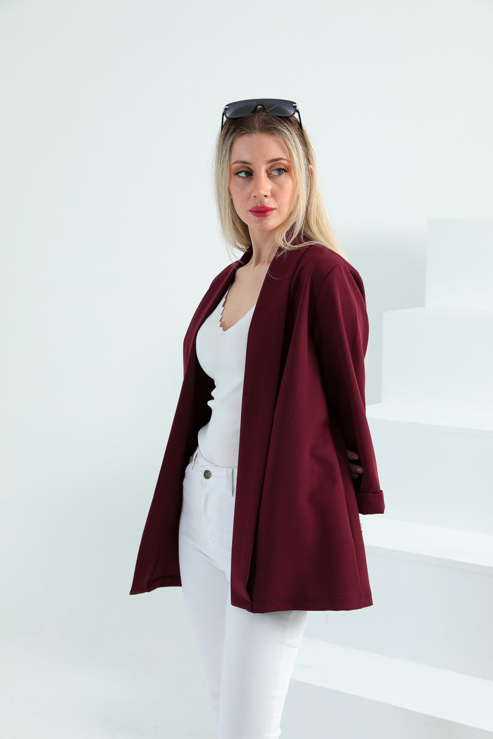 MPL Women's Shawl Collar Double Breasted Jacket - Warren