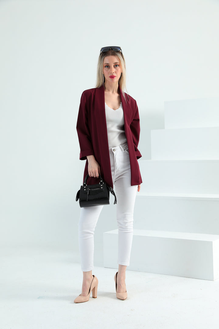 MPL Women's Shawl Collar Double Breasted Jacket - Warren