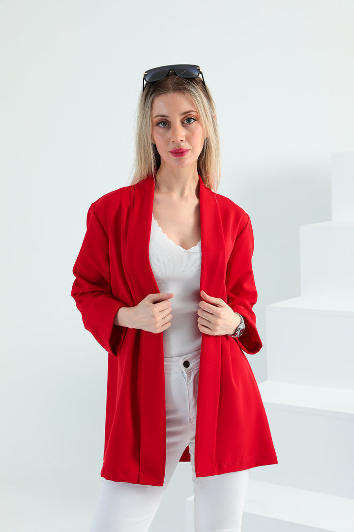 MPL Women's Shawl Collar Double Breasted Jacket - Rende