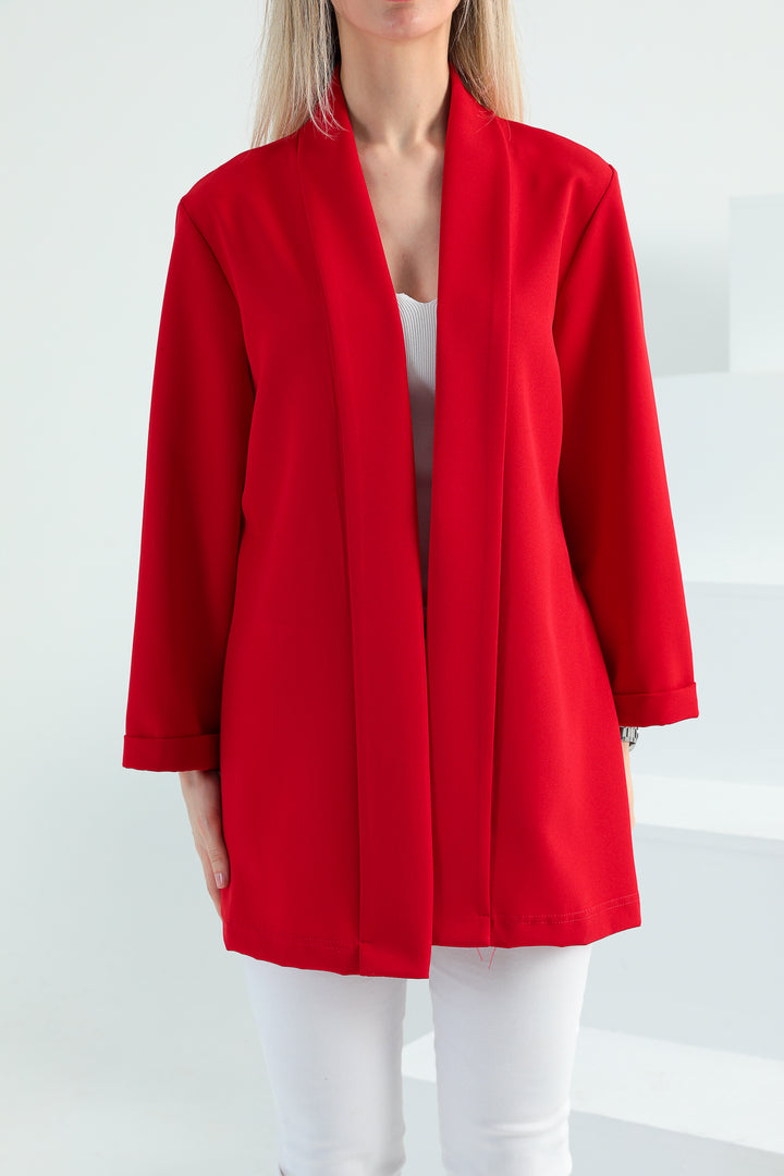 MPL Women's Shawl Collar Double Breasted Jacket - Rende