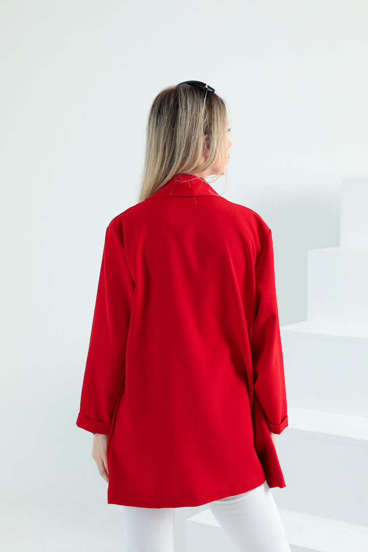 MPL Women's Shawl Collar Double Breasted Jacket - Rende