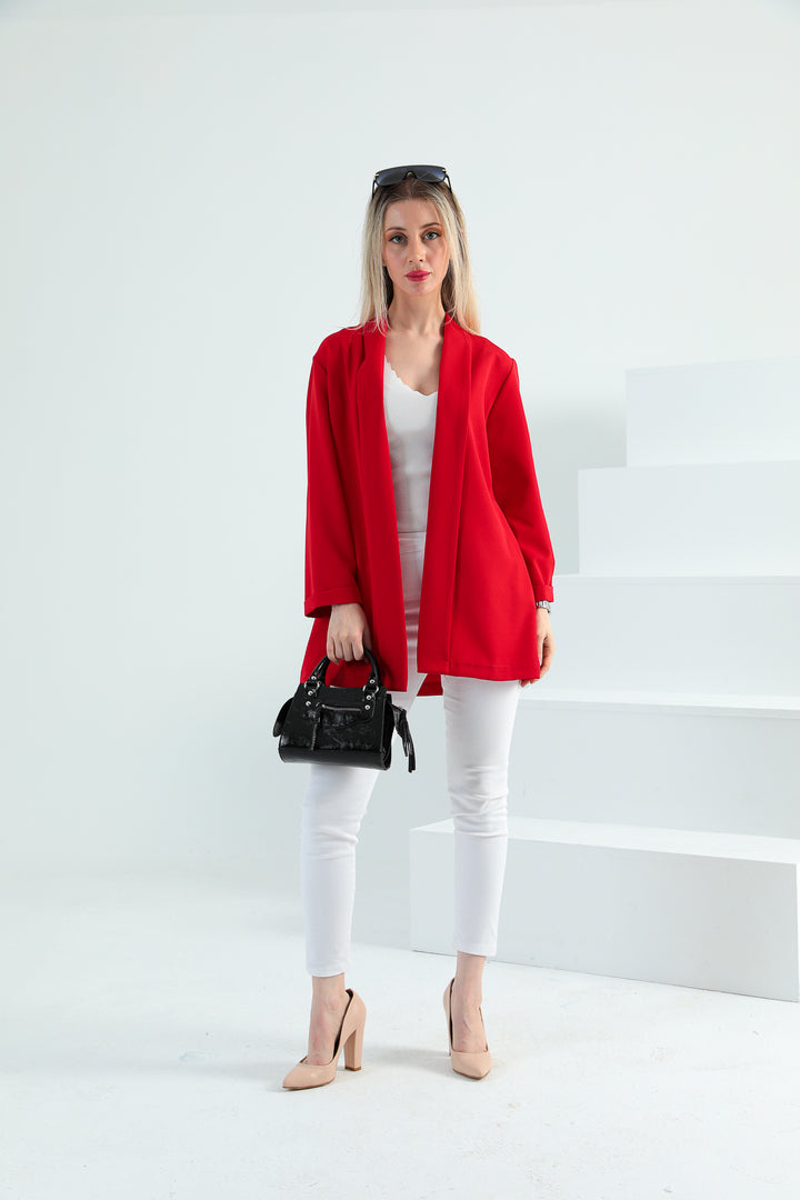 MPL Women's Shawl Collar Double Breasted Jacket - Rende
