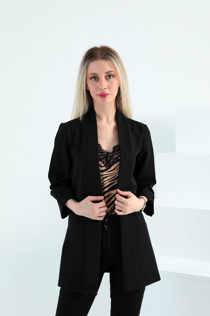 MPL Women's Shawl Collar Double Breasted Jacket - Beauvais