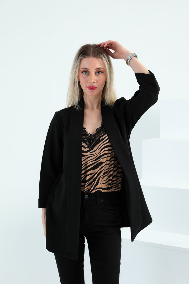 MPL Women's Shawl Collar Double Breasted Jacket - Beauvais