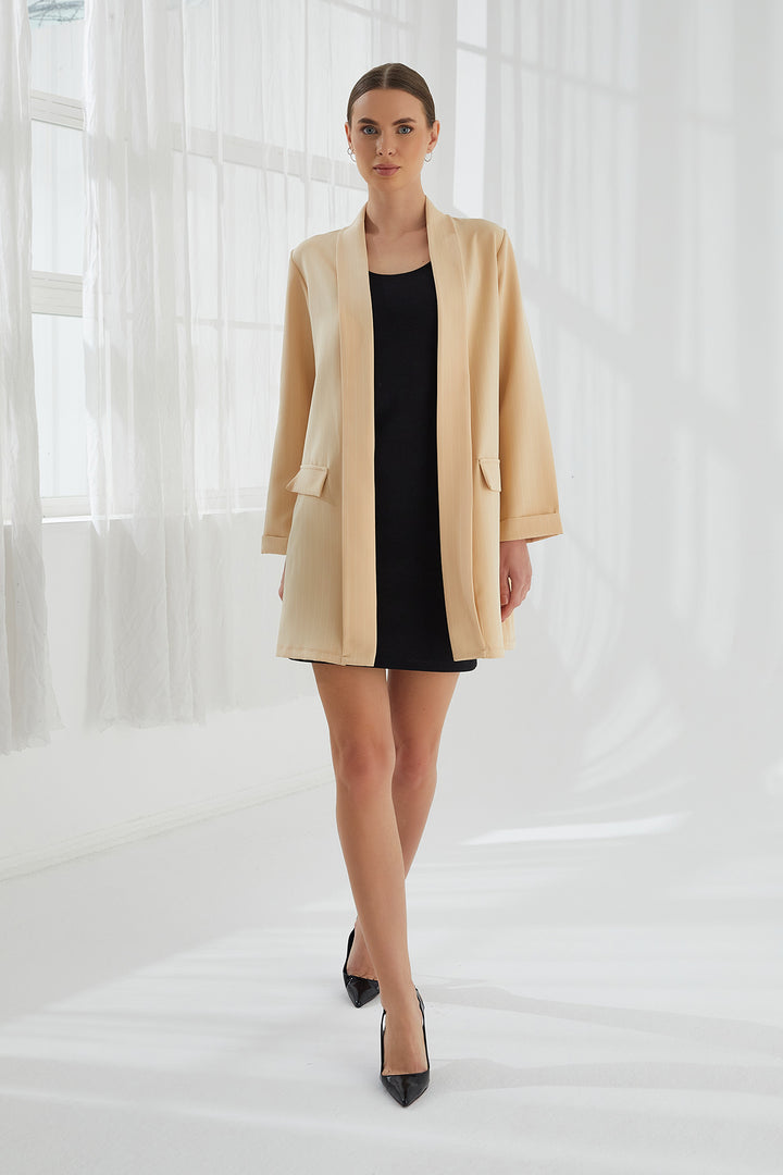 MPL Woman Double Breasted Long Jacket - Weslaco