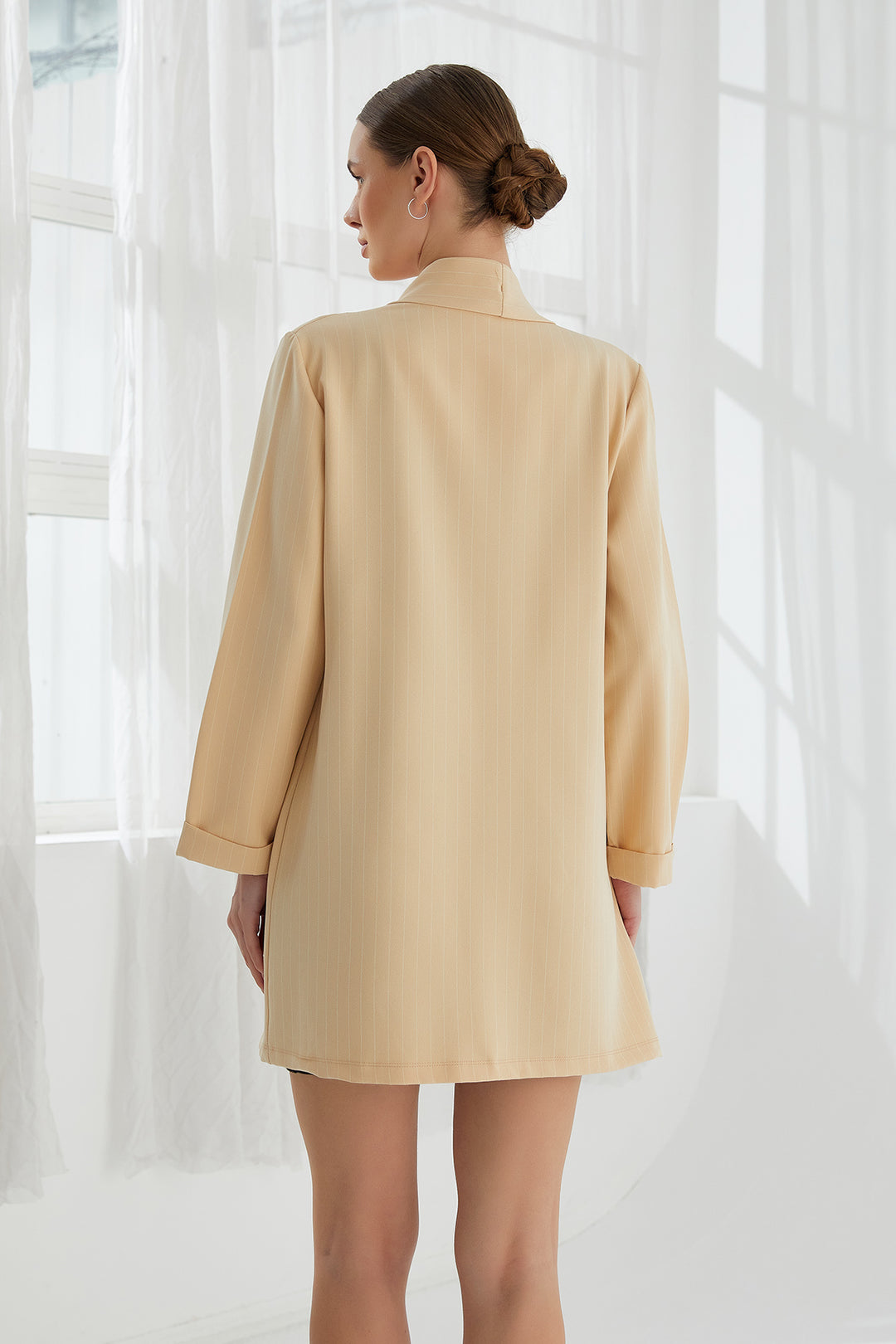 MPL Woman Double Breasted Long Jacket - Weslaco
