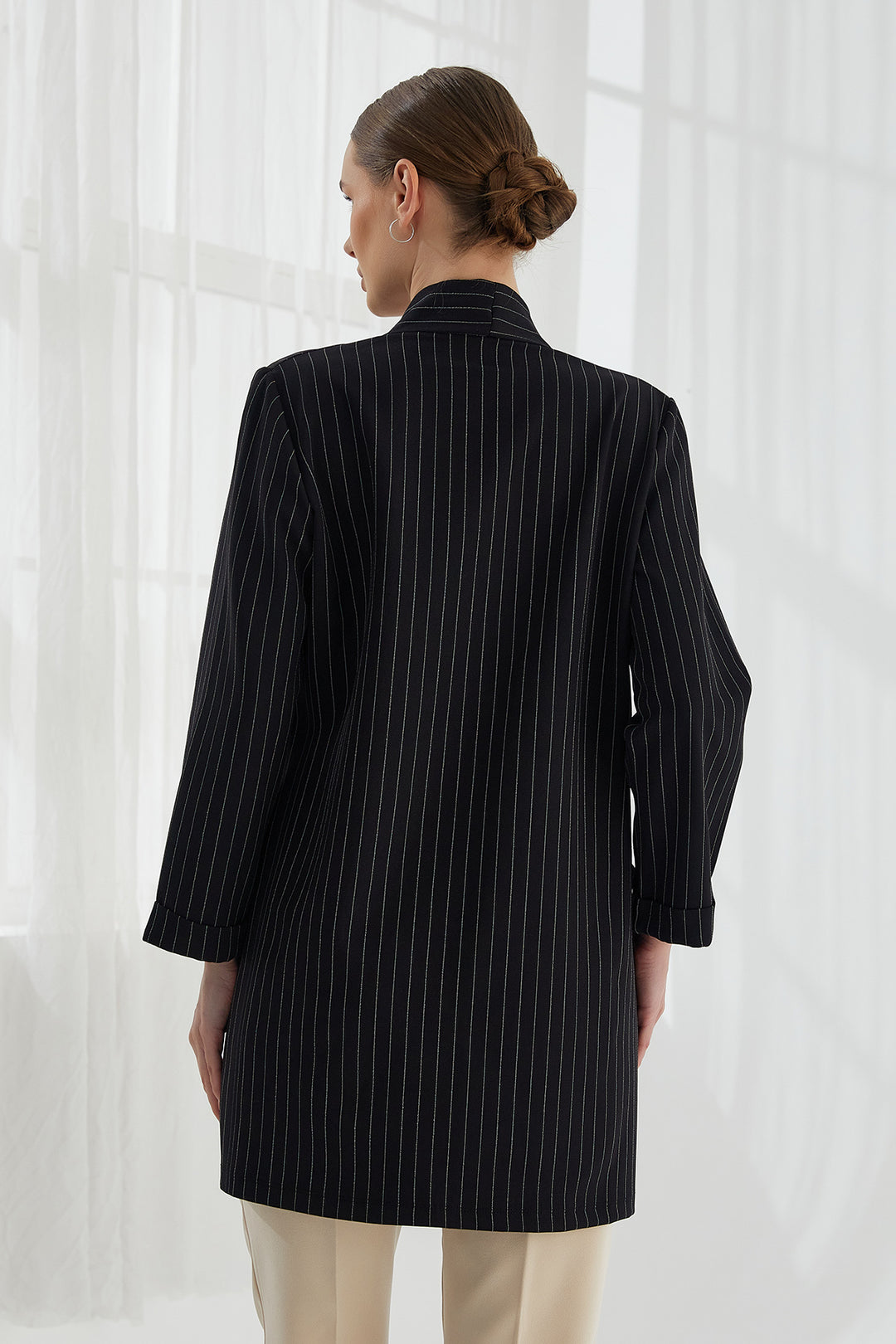 MPL Woman Double Breasted Long Jacket - Portsmouth