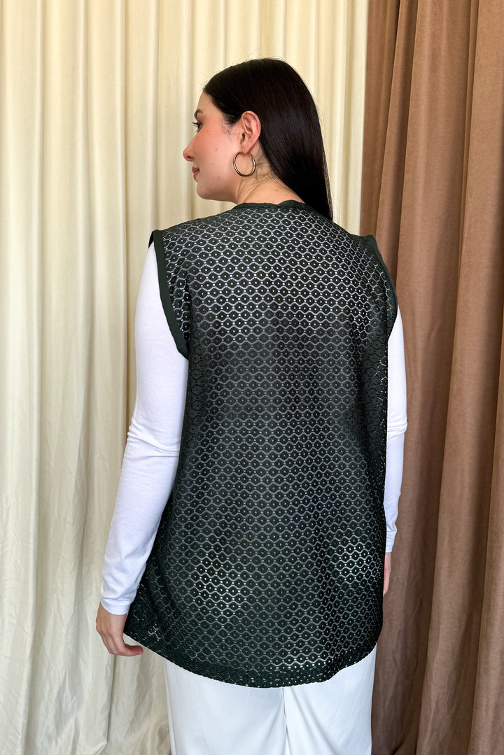 MPL Women's Plus Size Lace Short Vest - Waltham