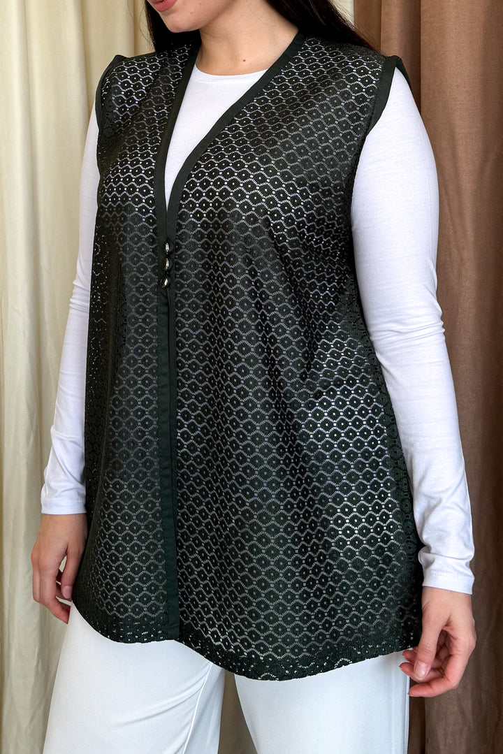 MPL Women's Plus Size Lace Short Vest - Waltham