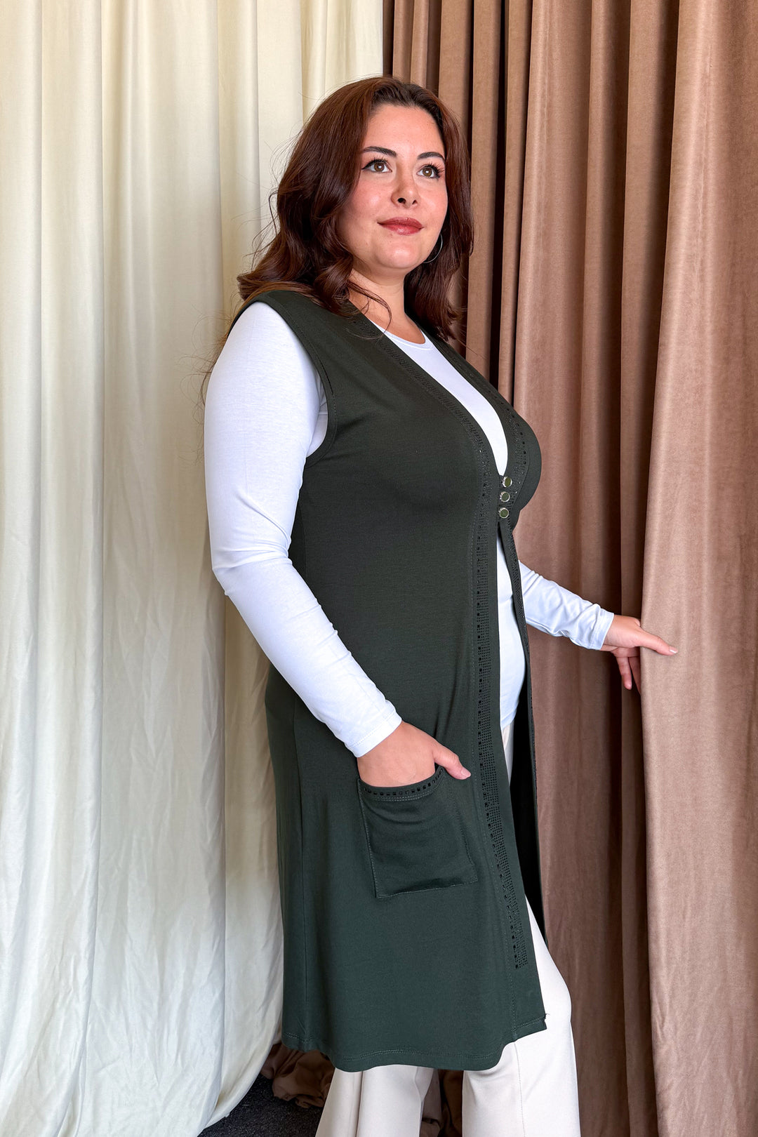 MPL Woman Long Vest 504 - Drachten