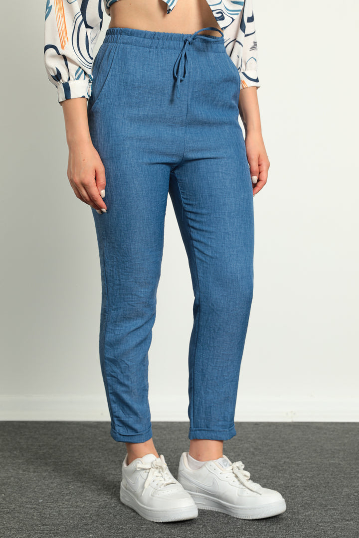 MPL Woman's Linen Trousers - Pervomaisk