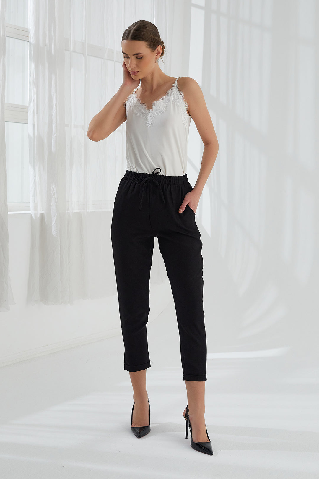 MPL Woman's Linen Trousers - Tlapacoyan