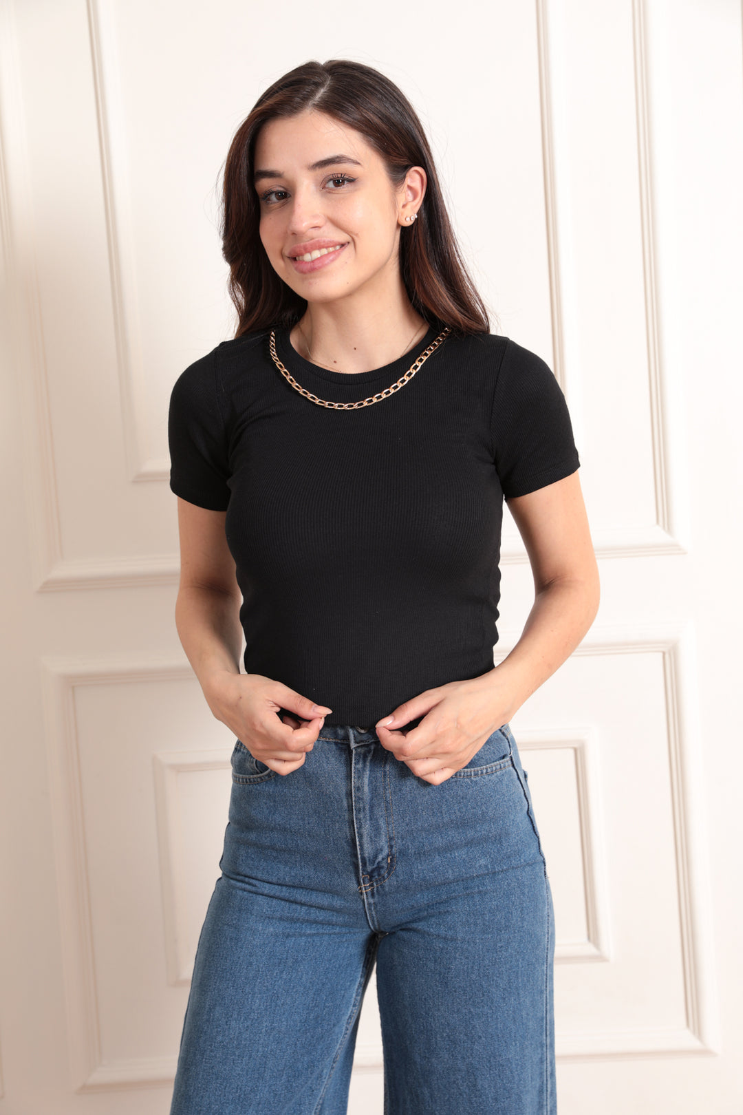 MPL Woman Necklace Strap Bodysuit 652 - Emden