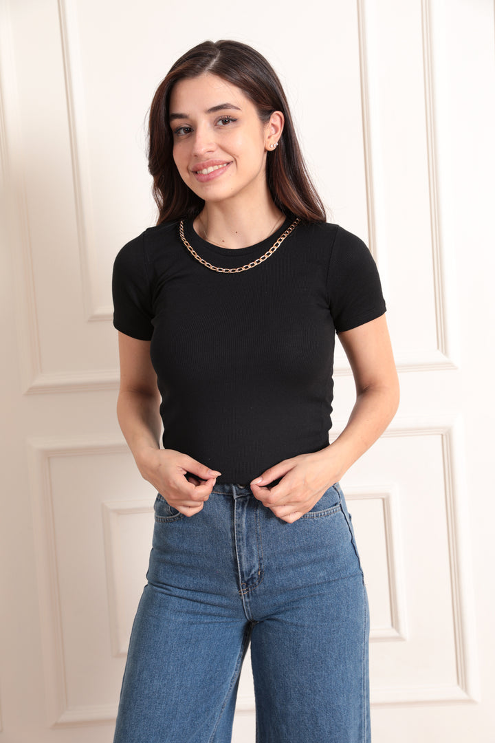 MPL Woman Necklace Strap Bodysuit 652 - Emden