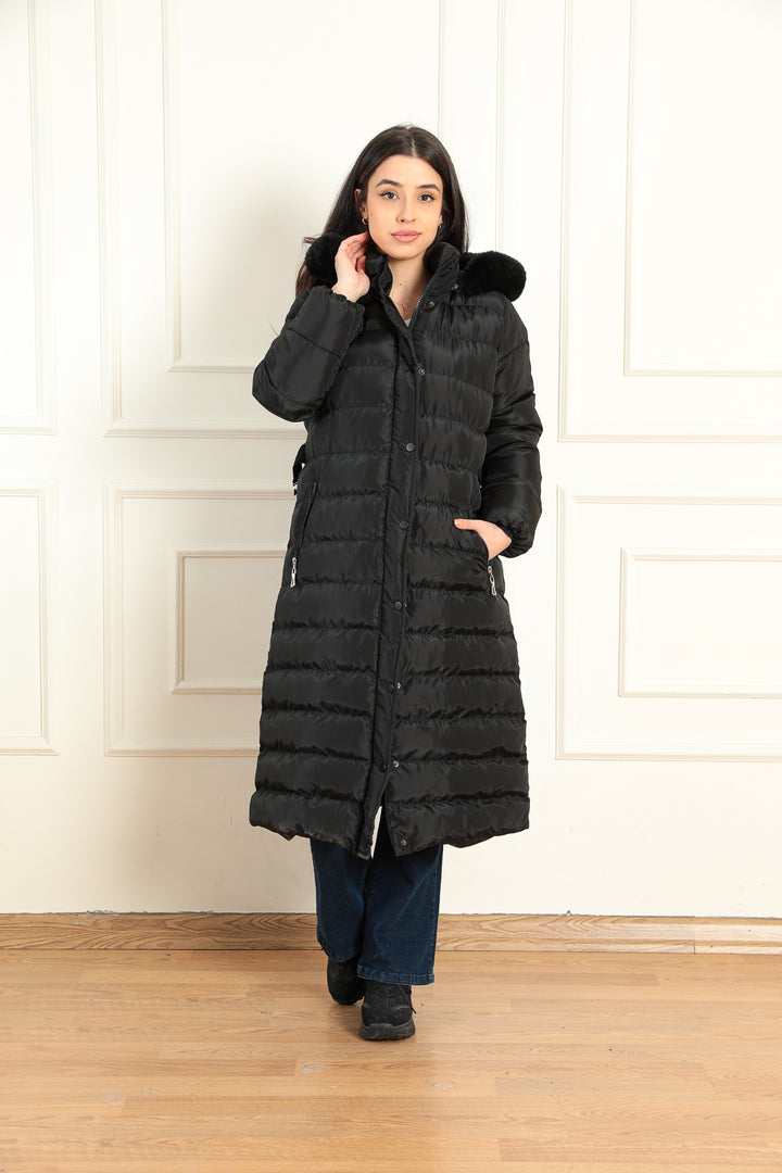 MPL Woman Belted Long Coat 4003 - Apaseo el Grande