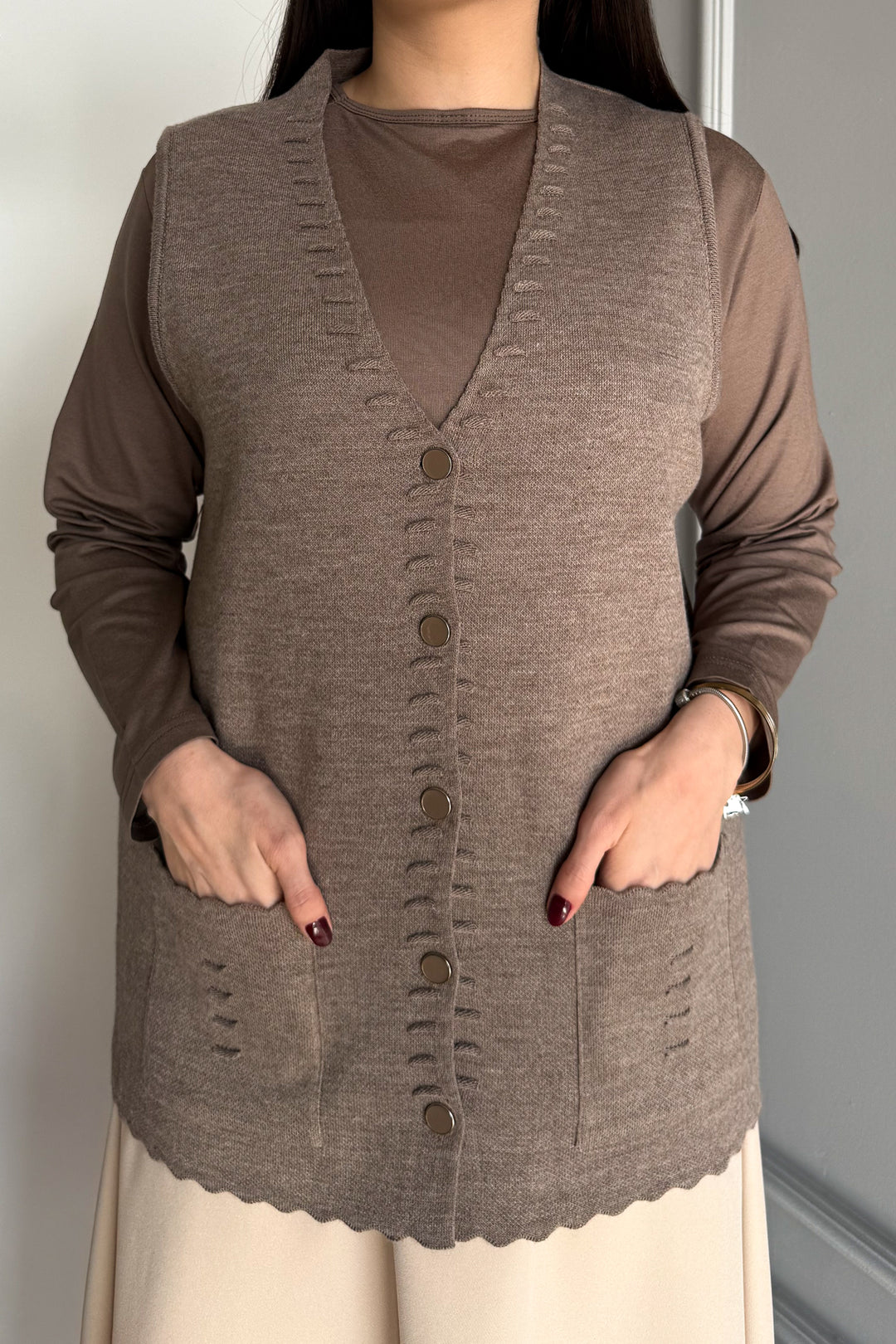 MPL Women's Acrylic Knit Vest - Sunderland