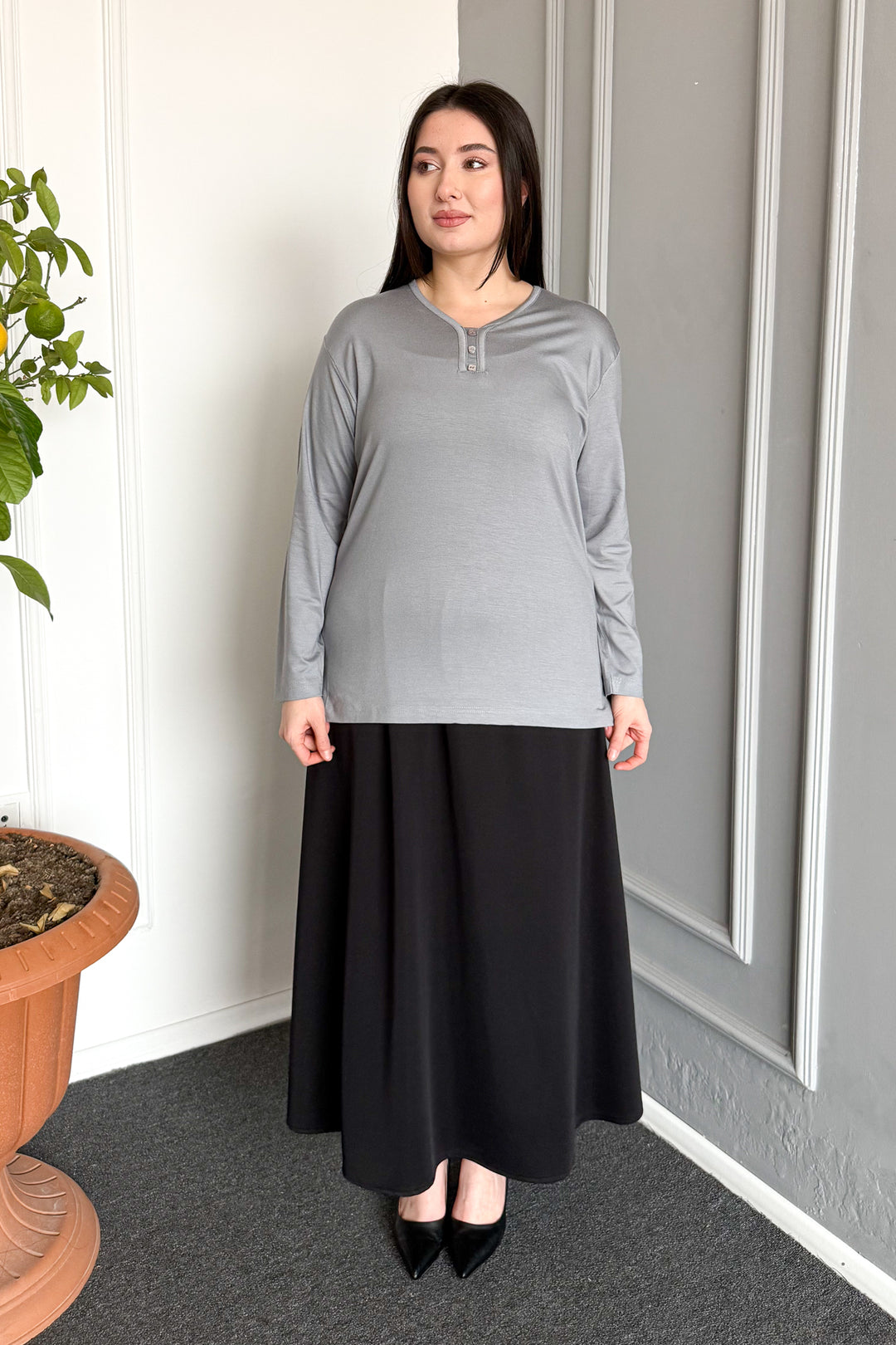 MPL Woman 3 Button Blouse - Brive-la-Gaillarde