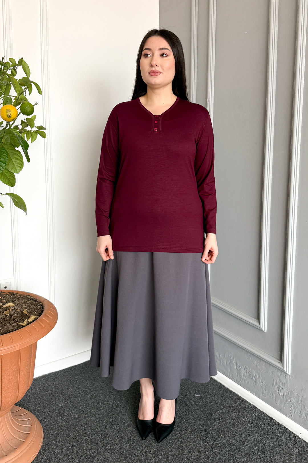 MPL Women's 3 Button Blouse - Metairie