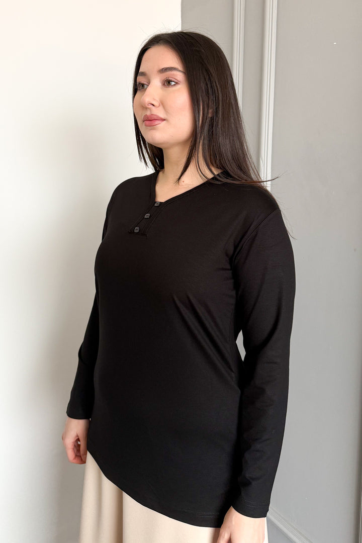 MPL Women's 3 Button Blouse - Surprise