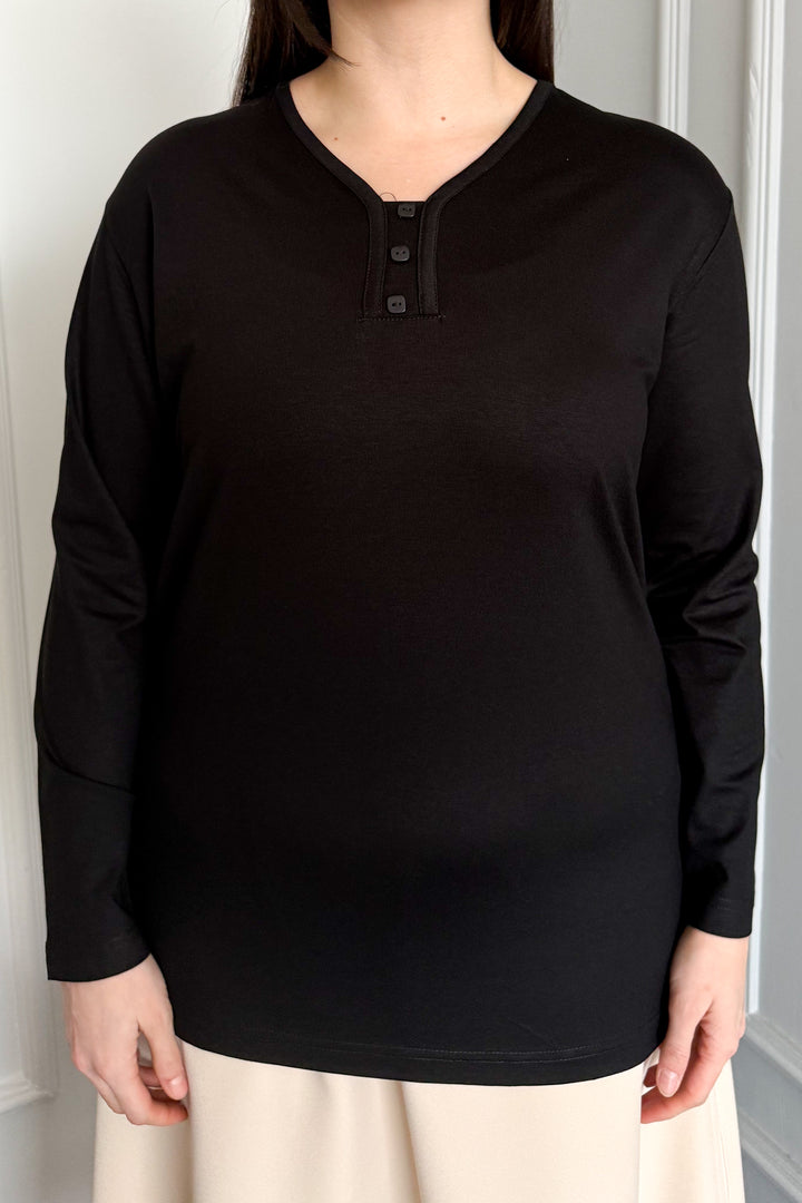 MPL Women's 3 Button Blouse - Surprise