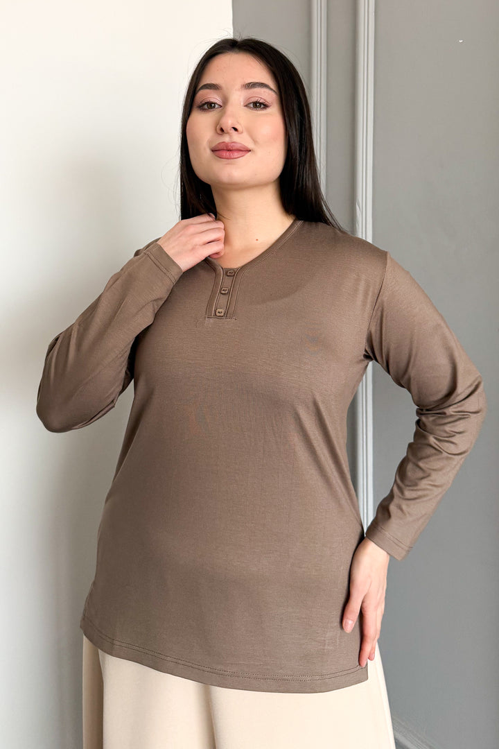 MPL Woman 3 Button Blouse - La Spezia