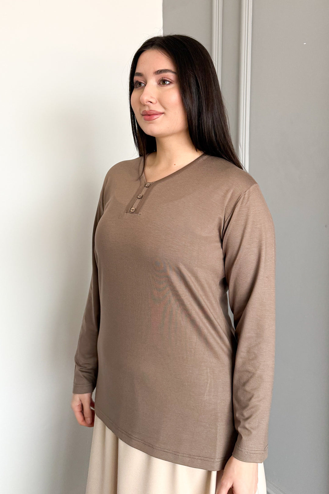 MPL Woman 3 Button Blouse - La Spezia