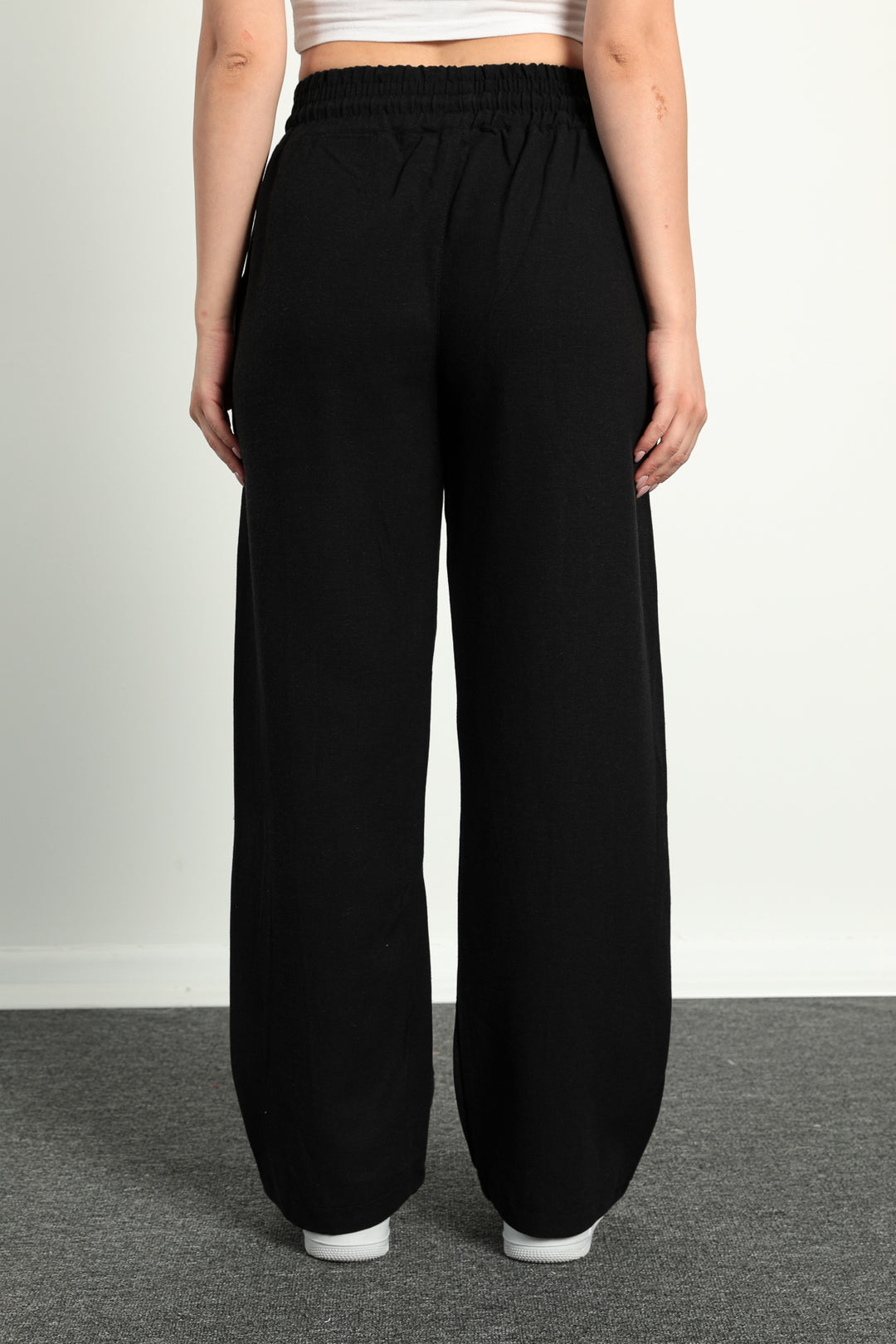 MPL Women's Wide Leg Nervure Stitched Trousers 5022 - Wilmington