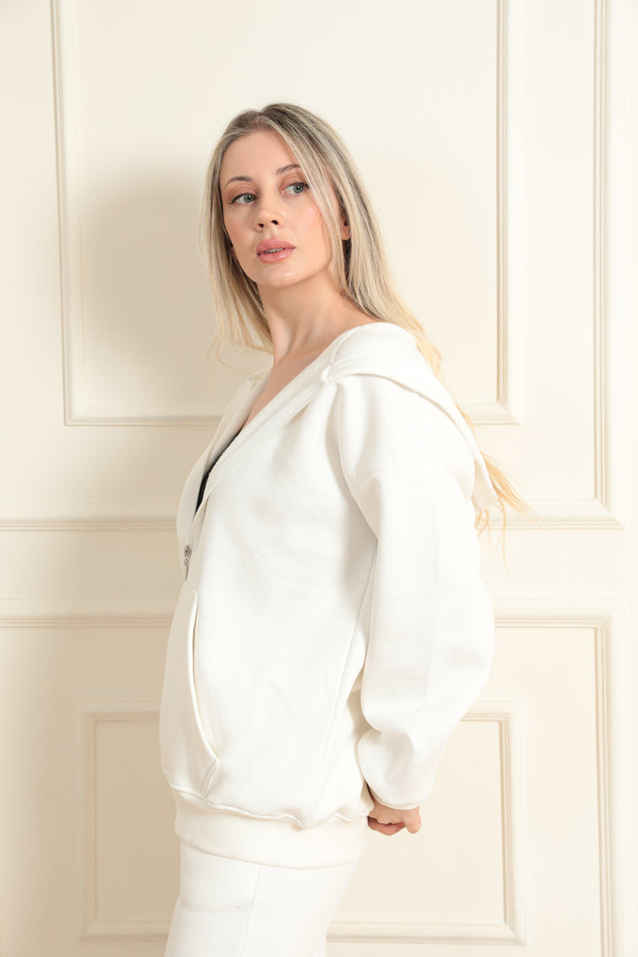 MPL Woman Hooded 3 Yarn Sweatshirt 970 - Conegliano
