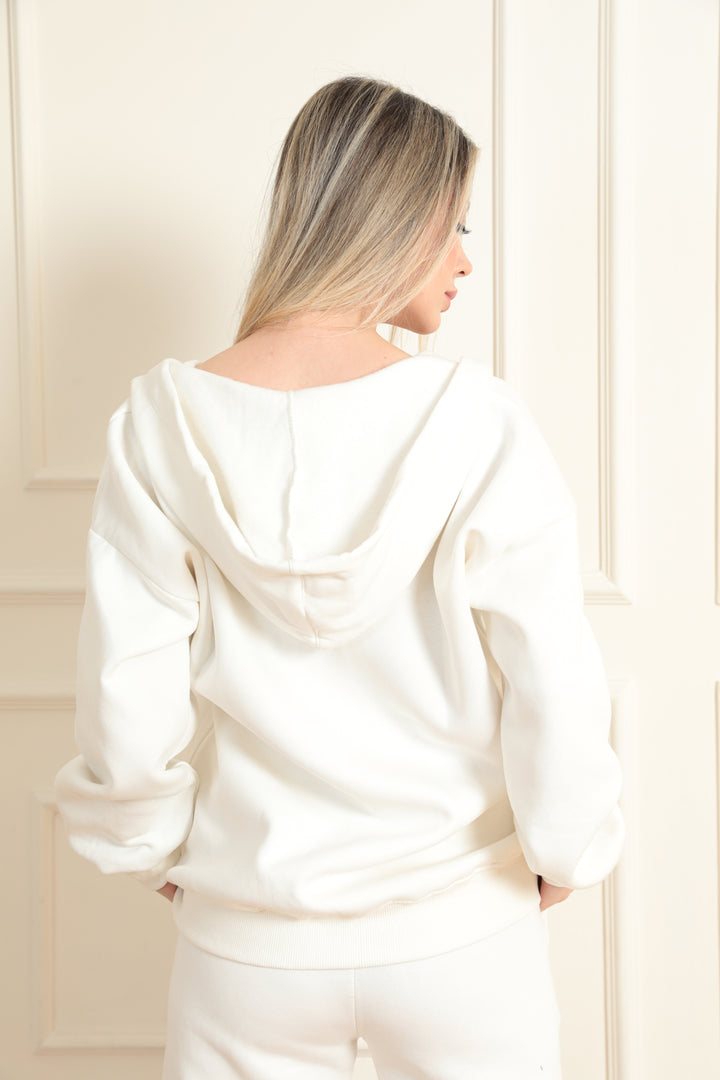 MPL Woman Hooded 3 Yarn Sweatshirt 970 - Conegliano
