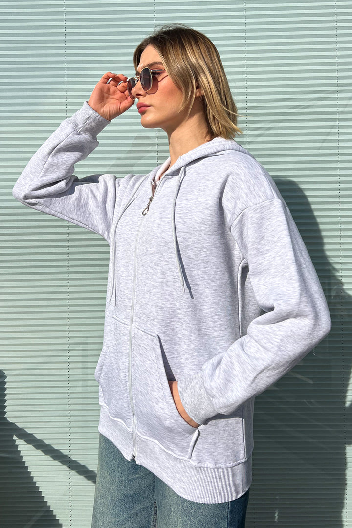 MPL Woman Hooded 3 Yarn Sweatshirt 970 - Ontario